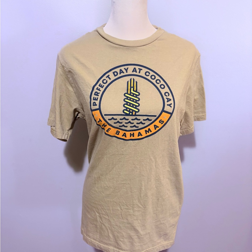 Beige Graphic Tee